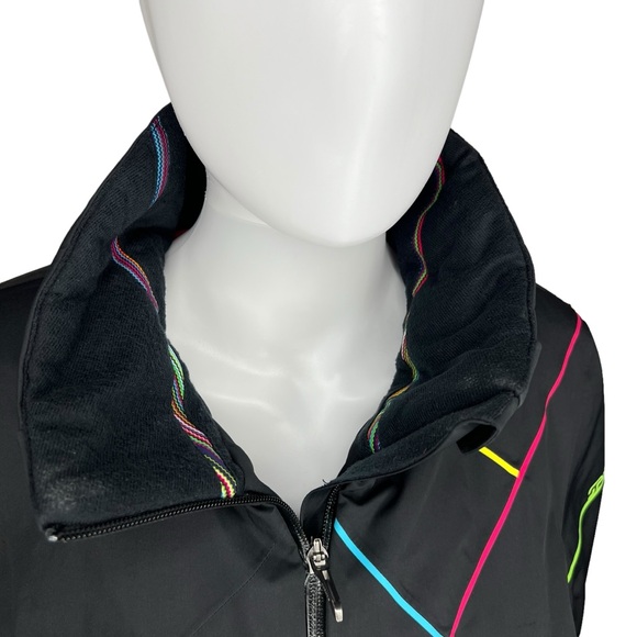 Women’s Spyder Black Neon Ski Coat 10 - Picture 2 of 10
